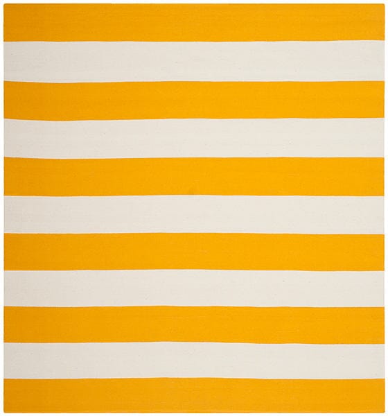 Safavieh Montauk Mtk712A Yellow / White Rugs.