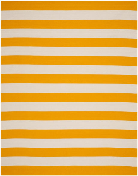 Safavieh Montauk Mtk712A Yellow / White Rugs.