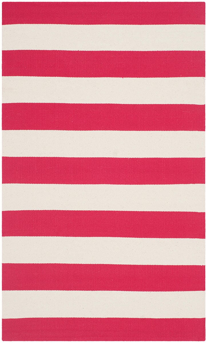 Safavieh Montauk Mtk712B Red / White Rugs.