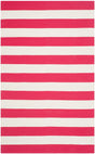 Safavieh Montauk Mtk712B Red / White Rugs.