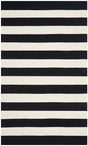 Safavieh Montauk Mtk712D Black / White Rugs.