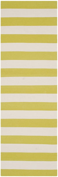 Safavieh Montauk Mtk712E Green / Ivory Striped Area Rug