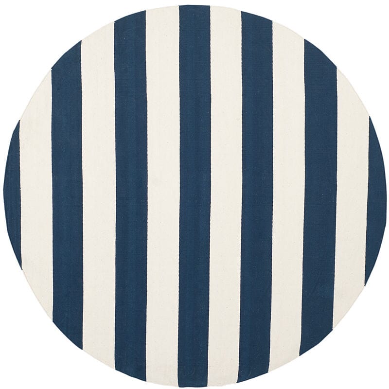 Safavieh Montauk Mtk712H Navy / Ivory Striped Area Rug