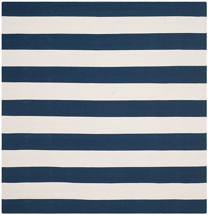 Safavieh Montauk Mtk712H Navy / Ivory Striped Area Rug