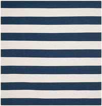 Safavieh Montauk Mtk712H Navy / Ivory Striped Area Rug