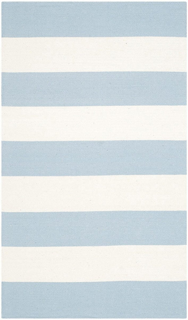 Safavieh Montauk Mtk712K Sky Blue / Ivory Rugs.