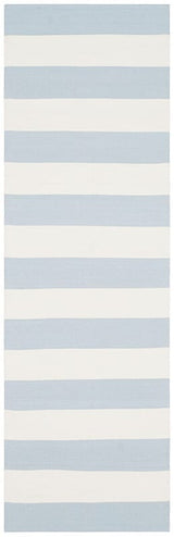 Safavieh Montauk Mtk712K Sky Blue / Ivory Rugs.