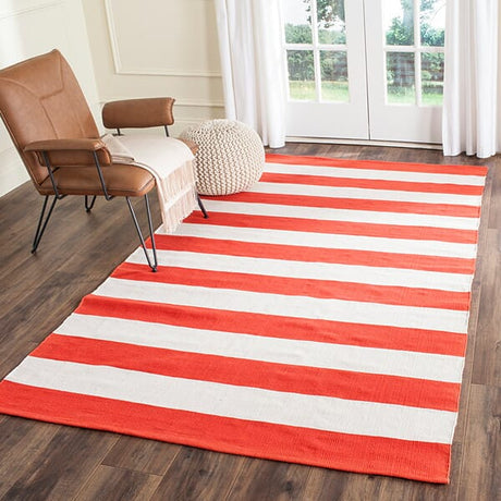 Safavieh Montauk Mtk712L Rust / Ivory Rugs.