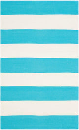 Safavieh Montauk Mtk712N Turquoise / Ivory Rugs.