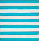 Safavieh Montauk Mtk712N Turquoise / Ivory Rugs.