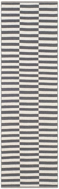 Safavieh Montauk Mtk715A Ivory / Grey Striped Area Rug