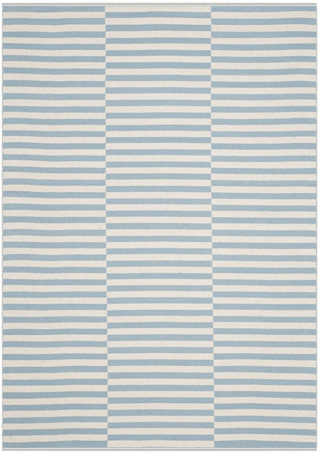 Safavieh Montauk Mtk715B Ivory / Light Blue Rugs.