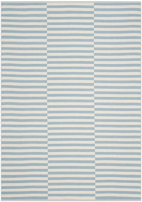 Safavieh Montauk Mtk715B Ivory / Light Blue Rugs.