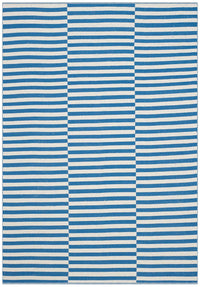 Safavieh Montauk Mtk715C Ivory / Blue Striped Area Rug