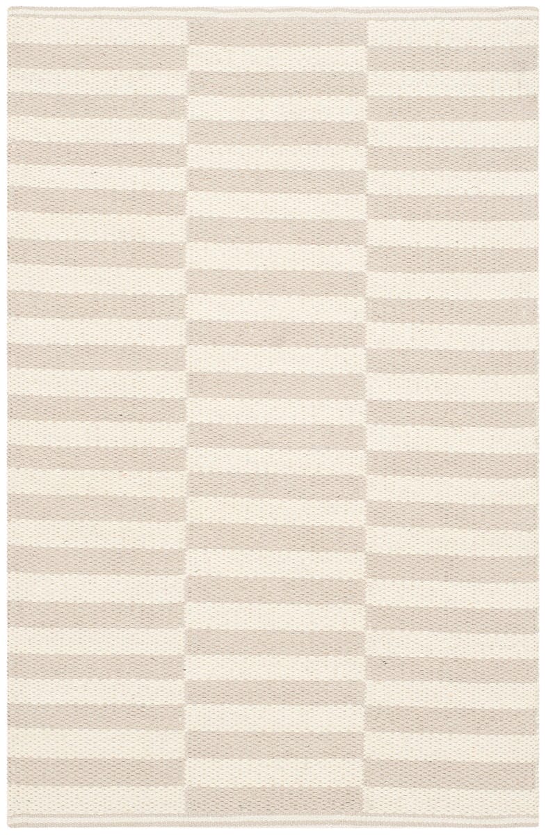 Safavieh Montauk Mtk715E Ivory / Light Grey Striped Area Rug