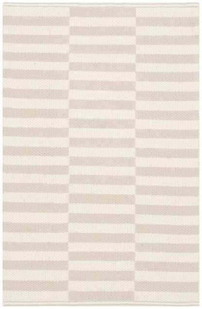 Safavieh Montauk Mtk715E Ivory / Light Grey Striped Area Rug