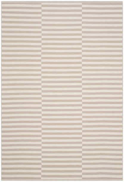 Safavieh Montauk Mtk715E Ivory / Light Grey Striped Area Rug