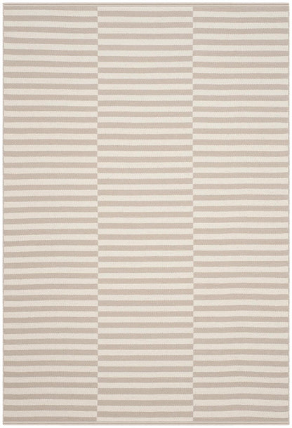 Safavieh Montauk Mtk715E Ivory / Light Grey Striped Area Rug