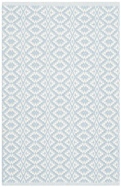 Safavieh Montauk Mtk716B Ivory / Light Blue Geometric Area Rug