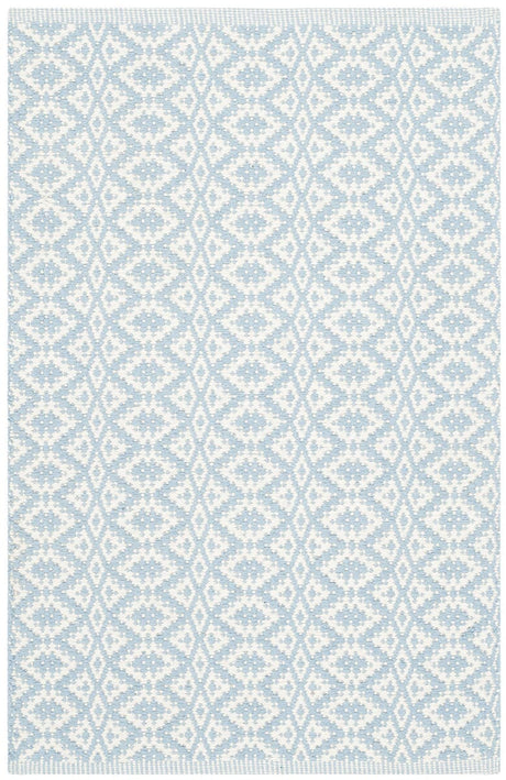 Safavieh Montauk Mtk716B Ivory / Light Blue Rugs.