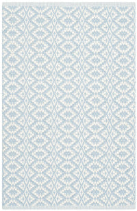 Safavieh Montauk Mtk716B Ivory / Light Blue Geometric Area Rug