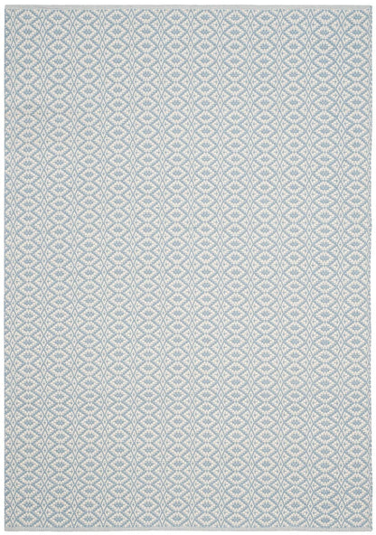 Safavieh Montauk Mtk716B Ivory / Light Blue Geometric Area Rug