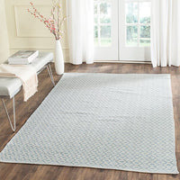 Safavieh Montauk Mtk716B Ivory / Light Blue Geometric Area Rug