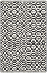 Safavieh Montauk Mtk716D Ivory / Black Rugs.