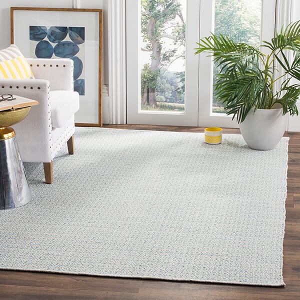 Safavieh Montauk Mtk717B Ivory / Light Blue Area Rug