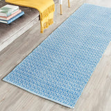 Safavieh Montauk Mtk717C Ivory / Blue Rugs.