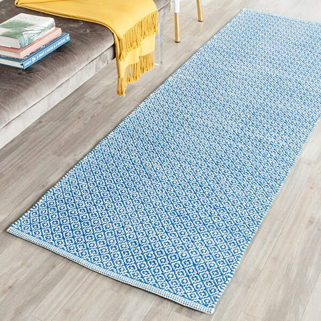 Safavieh Montauk Mtk717C Ivory / Blue Rugs.