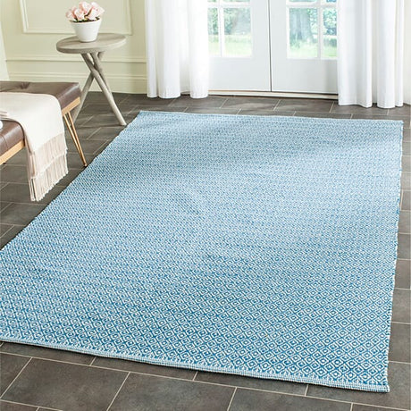 Safavieh Montauk Mtk717C Ivory / Blue Rugs.