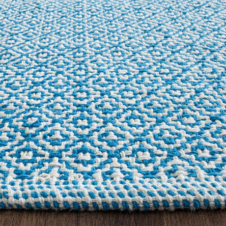 Safavieh Montauk Mtk717C Ivory / Blue Rugs.