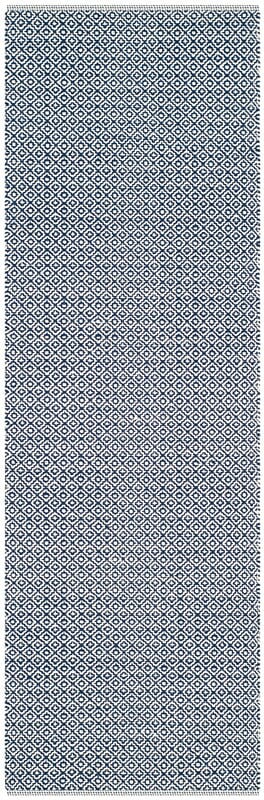 Safavieh Montauk Mtk717H Ivory / Navy Solid Color Area Rug