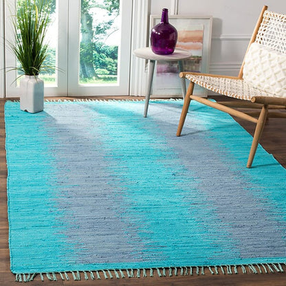 Safavieh Montauk Mtk718C Turquoise Area Rug