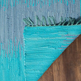 Safavieh Montauk Mtk718C Turquoise Rugs.