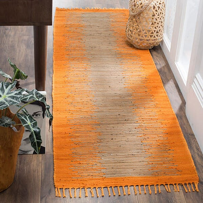 Safavieh Montauk Mtk718R Orange Area Rug