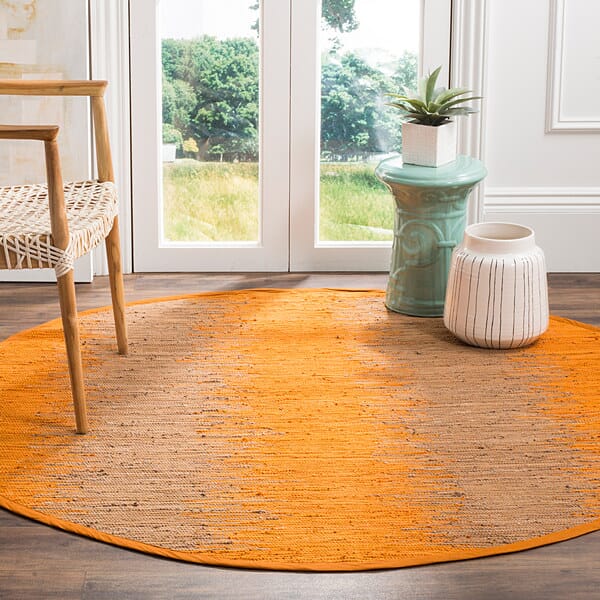 Safavieh Montauk Mtk718R Orange Area Rug