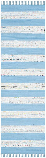 Safavieh Montauk Mtk720C Ivory / Turquoise Rugs.