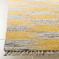 Safavieh Montauk Mtk721A Yellow / Multi Geometric Area Rug