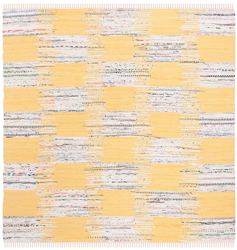 Safavieh Montauk Mtk721A Yellow / Multi Geometric Area Rug