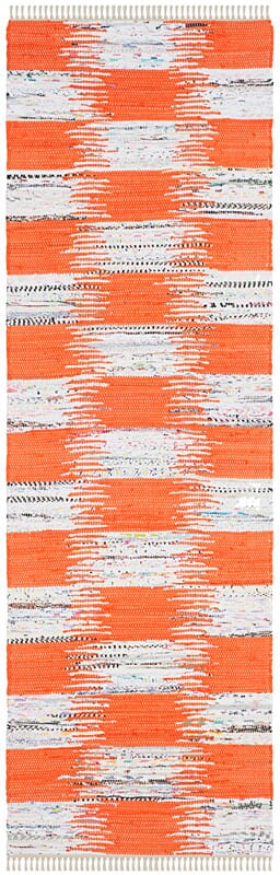 Safavieh Montauk Mtk721B Orange / Multi Rugs.