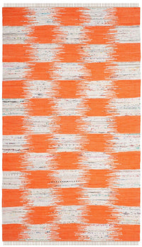 Safavieh Montauk Mtk721B Orange / Multi Geometric Area Rug