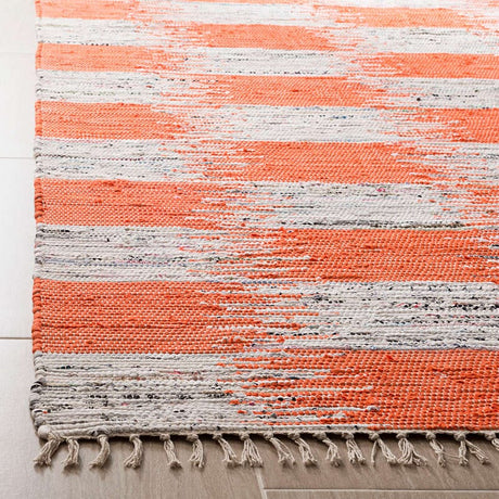 Safavieh Montauk Mtk721B Orange / Multi Rugs.