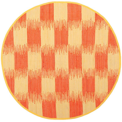 Safavieh Montauk Mtk721C Yellow / Orange Geometric Area Rug