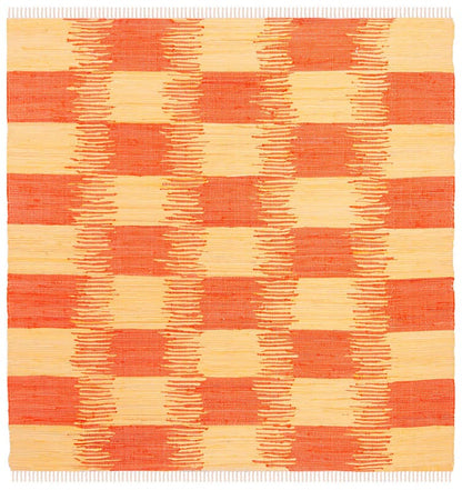 Safavieh Montauk Mtk721C Yellow / Orange Geometric Area Rug