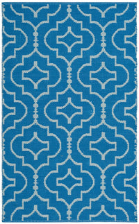 Safavieh Montauk Mtk722C Blue / Ivory Geometric Area Rug