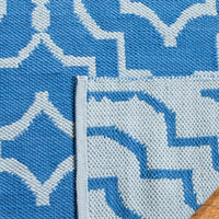 Safavieh Montauk Mtk722C Blue / Ivory Geometric Area Rug