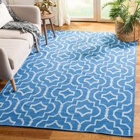 Safavieh Montauk Mtk722C Blue / Ivory Geometric Area Rug