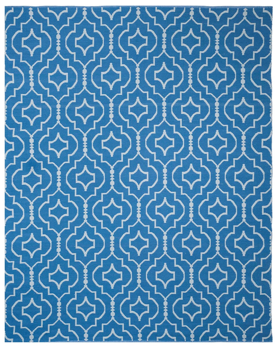 Safavieh Montauk Mtk722C Blue / Ivory Geometric Area Rug